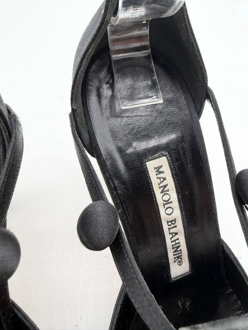 Manolo Blahnik Vintage 2007 Limited Edition  Embroidered Satin Pumps Heels EU 37 - Picture 9 of 12